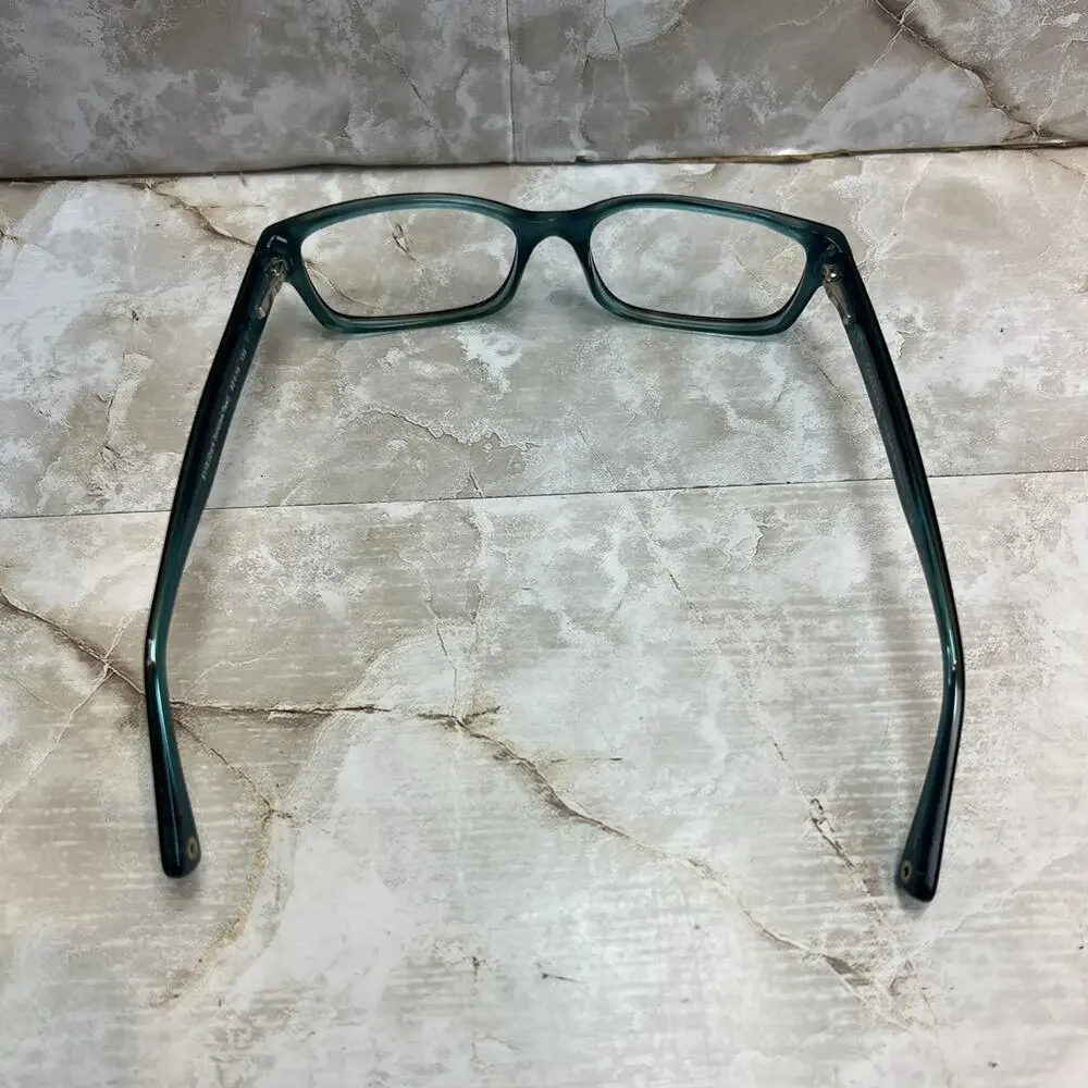 Coach Eyeglasses HC 6040 Brooklyn Dark Tortoise Teal 52-16-135 FRAMES ONLY